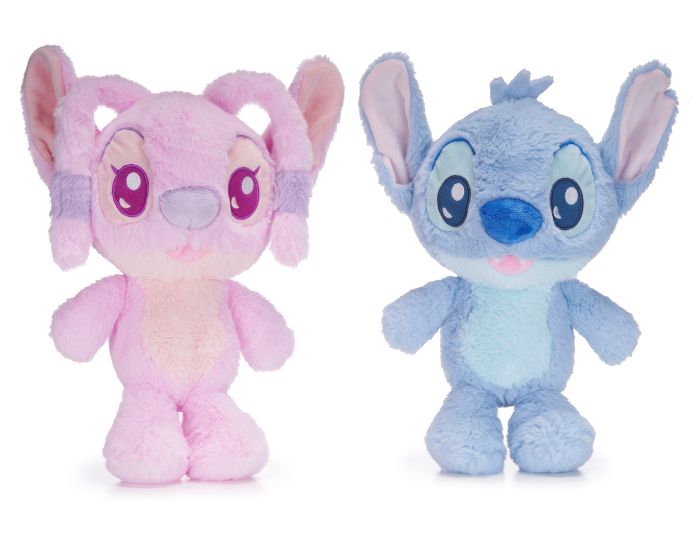 (Mis 5) STITCH-ANGEL (CHIBI) In Piedi Peluche 36cm 2ass…x12